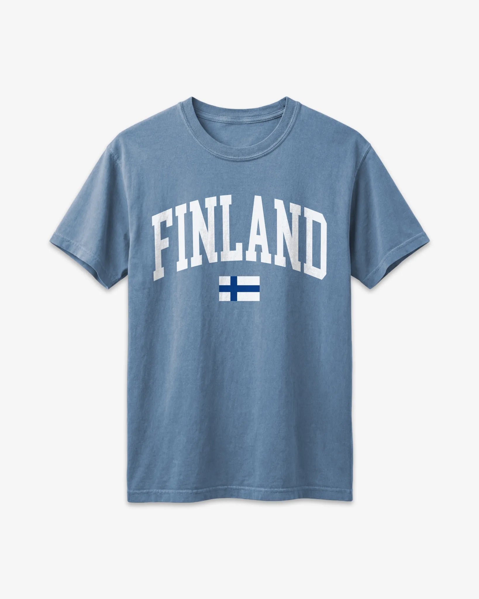 Finland Collegiate Flag T-Shirt