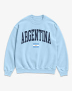 Argentina Collegiate Flag Sweatshirt