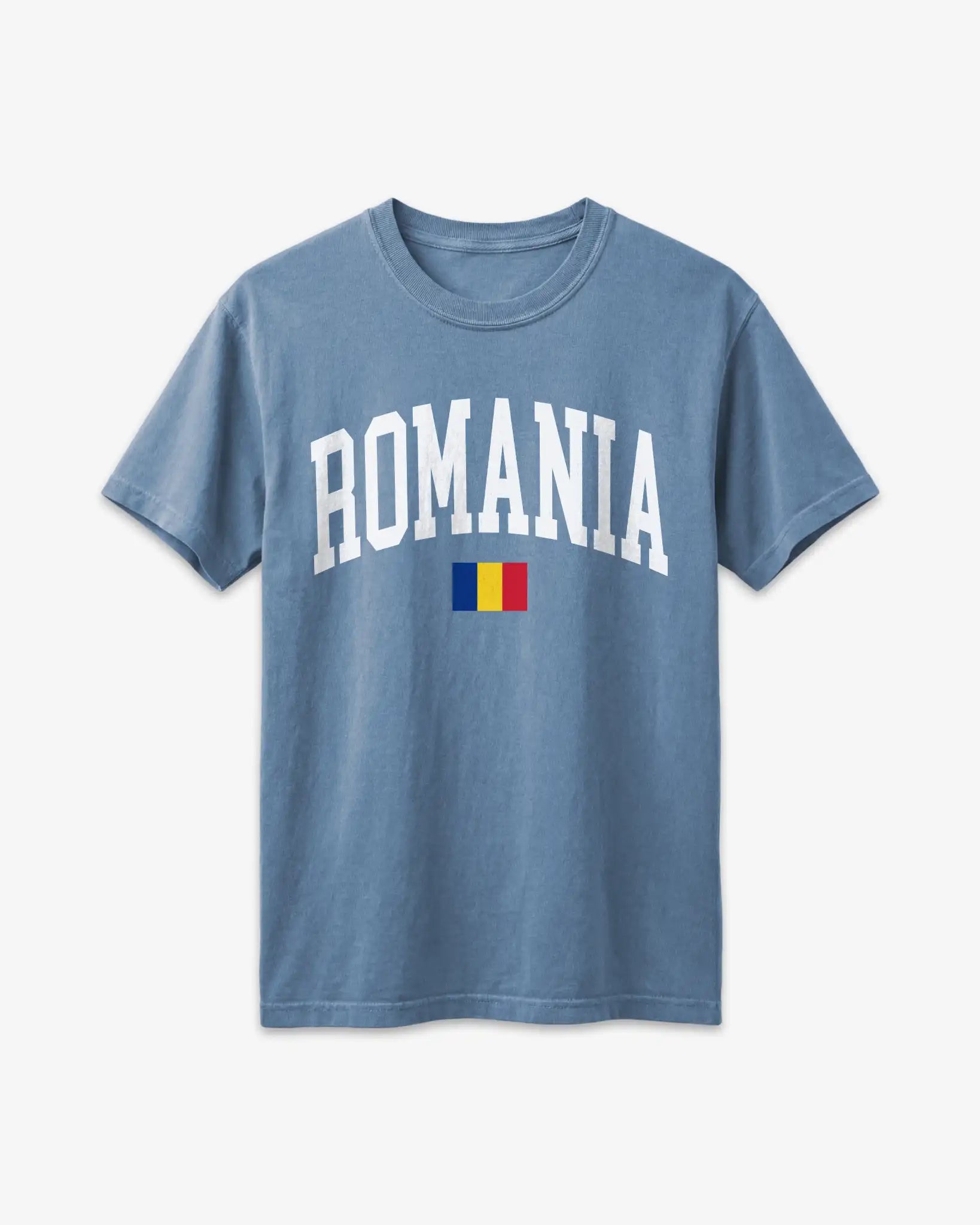 Romania Collegiate Flag T-Shirt