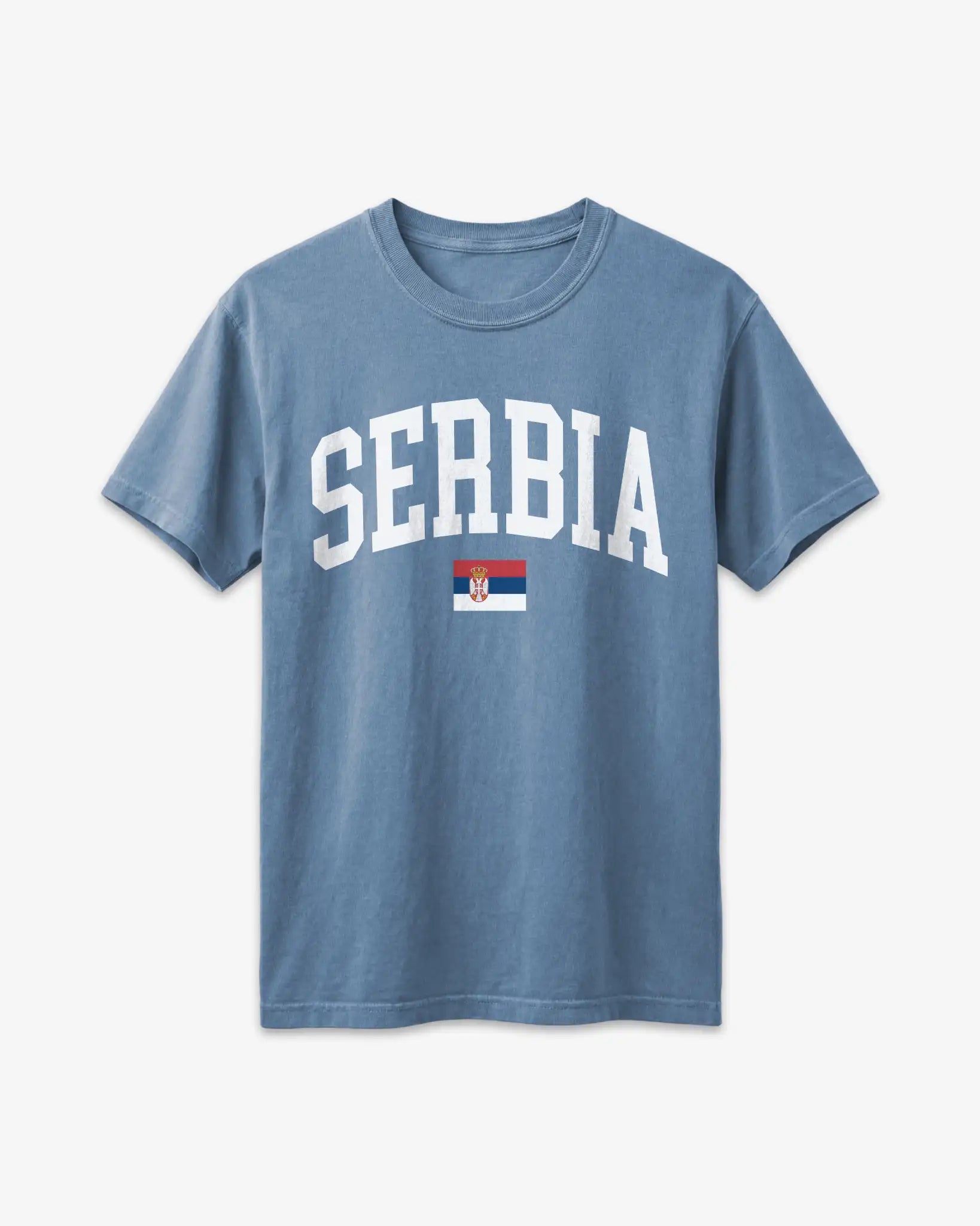Serbia Collegiate Flag T-Shirt