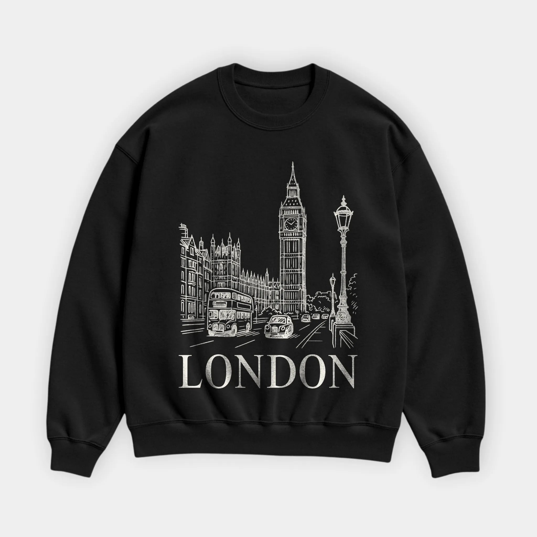 London Vintage Sketch Sweatshirt