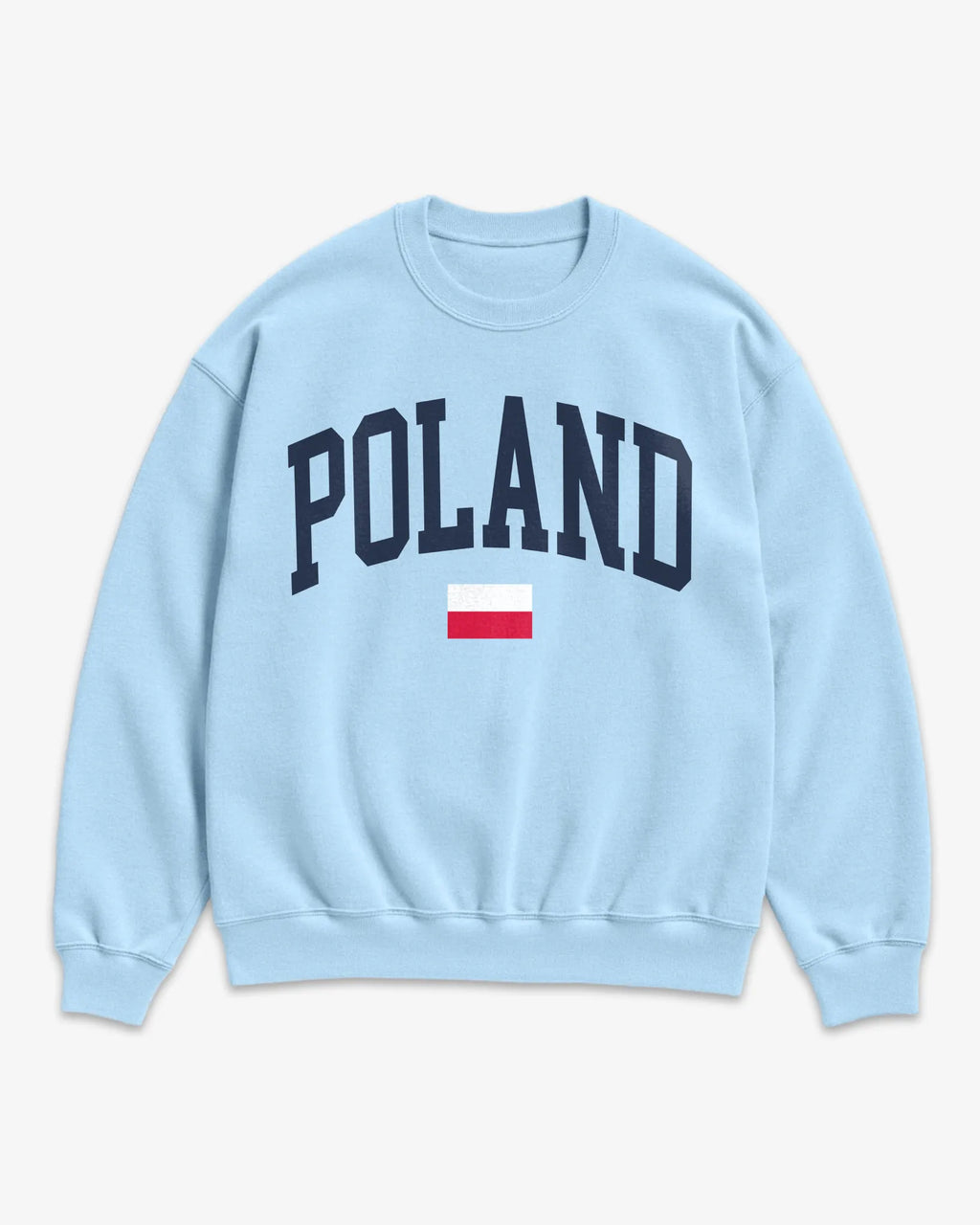 Poland Collegiate Flag Sweatshirt