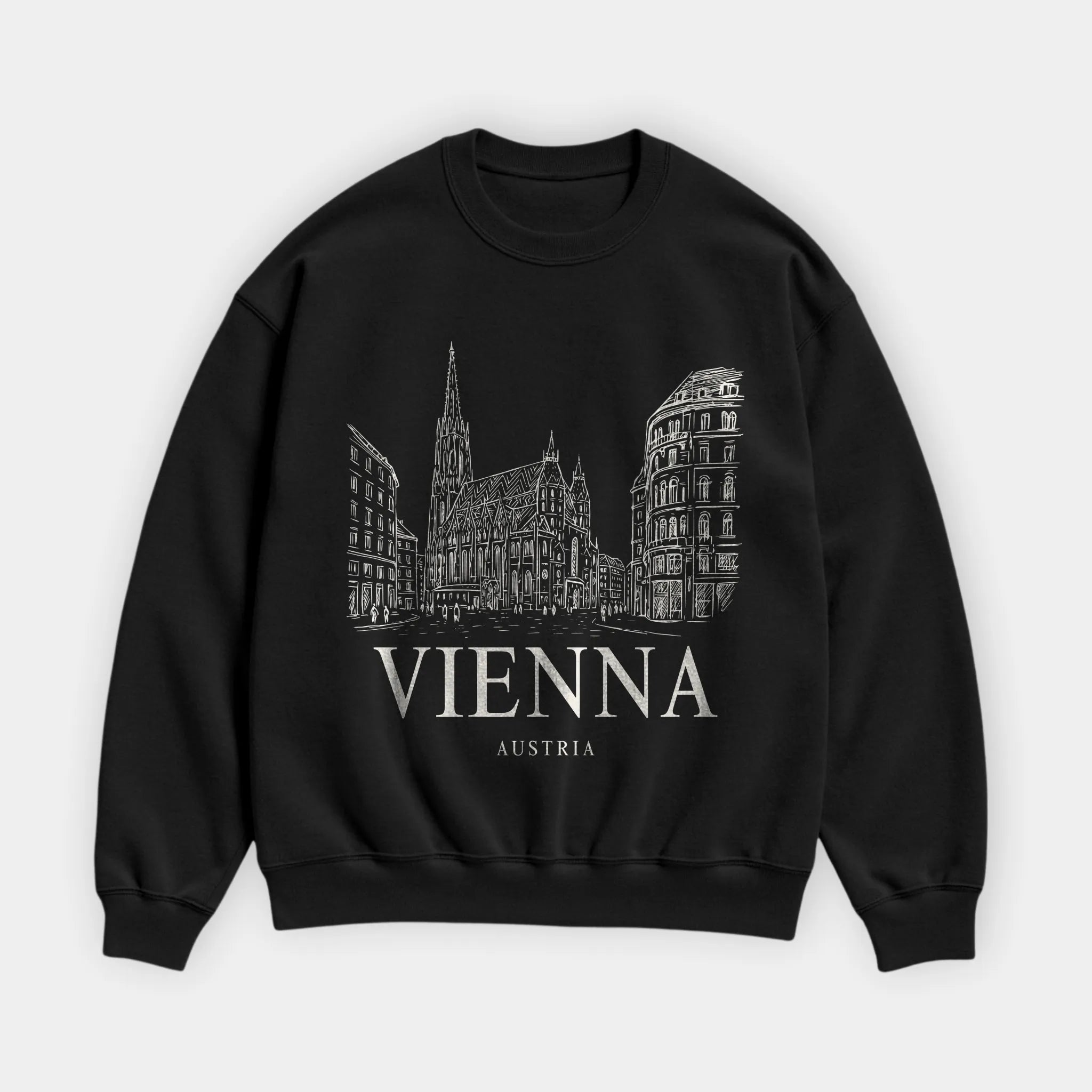 Vienna Vintage Sketch Sweatshirt