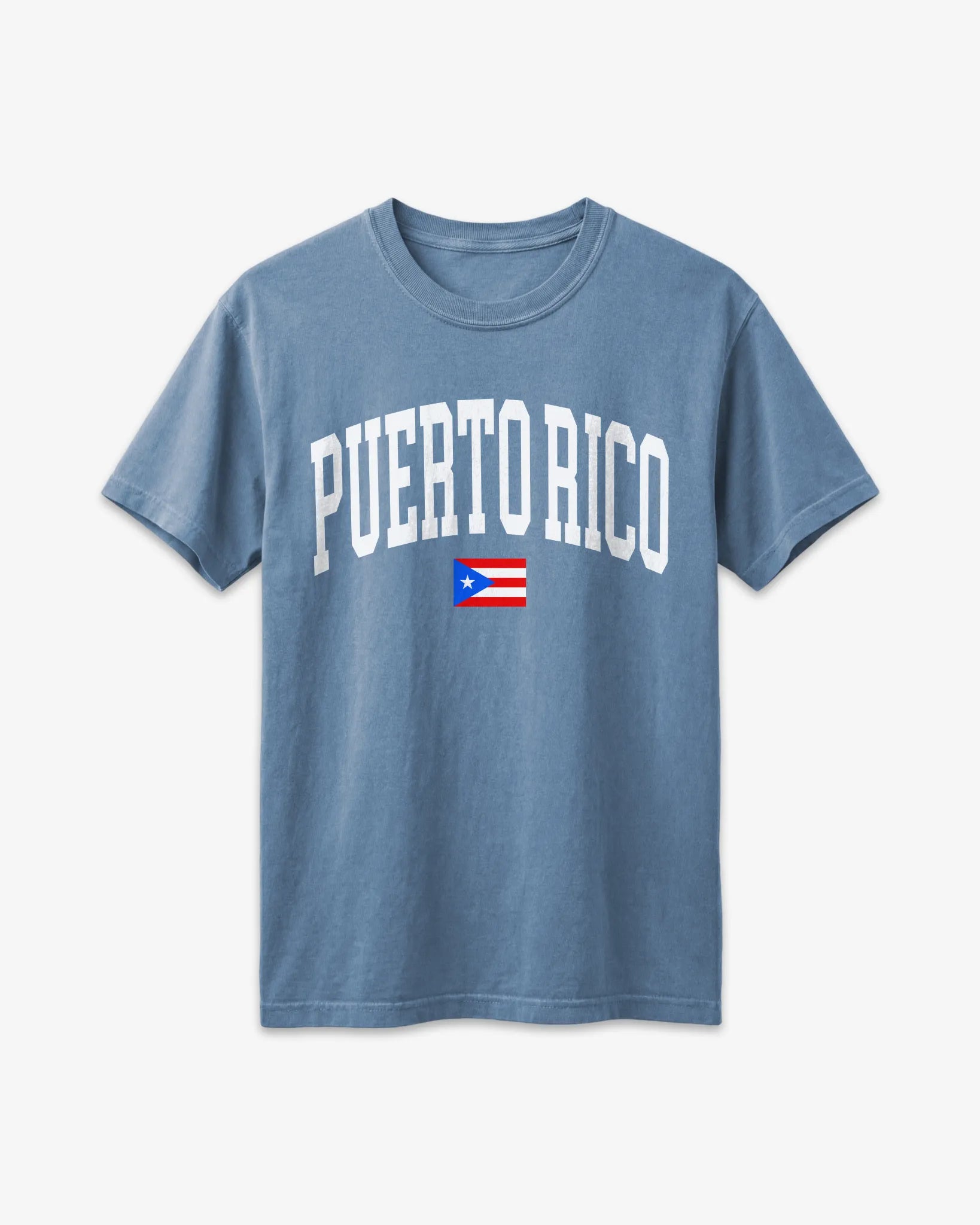 Puerto Rico Collegiate Flag T-Shirt