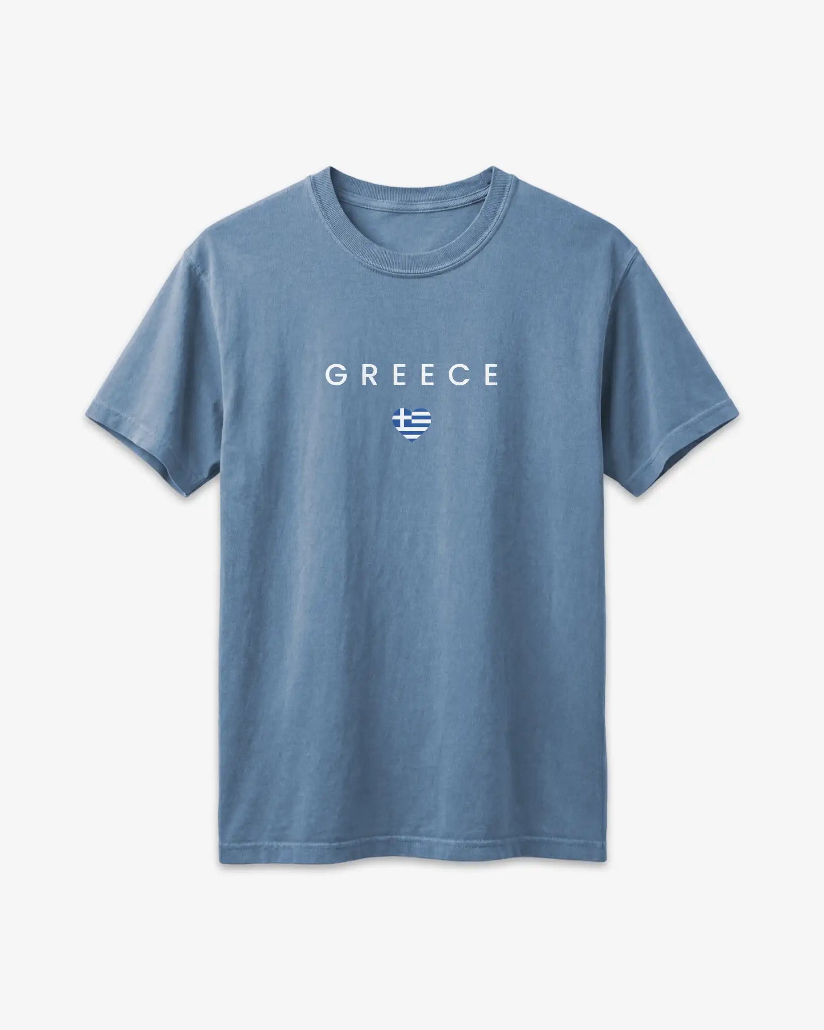 Greece Minimal Flag T-Shirt