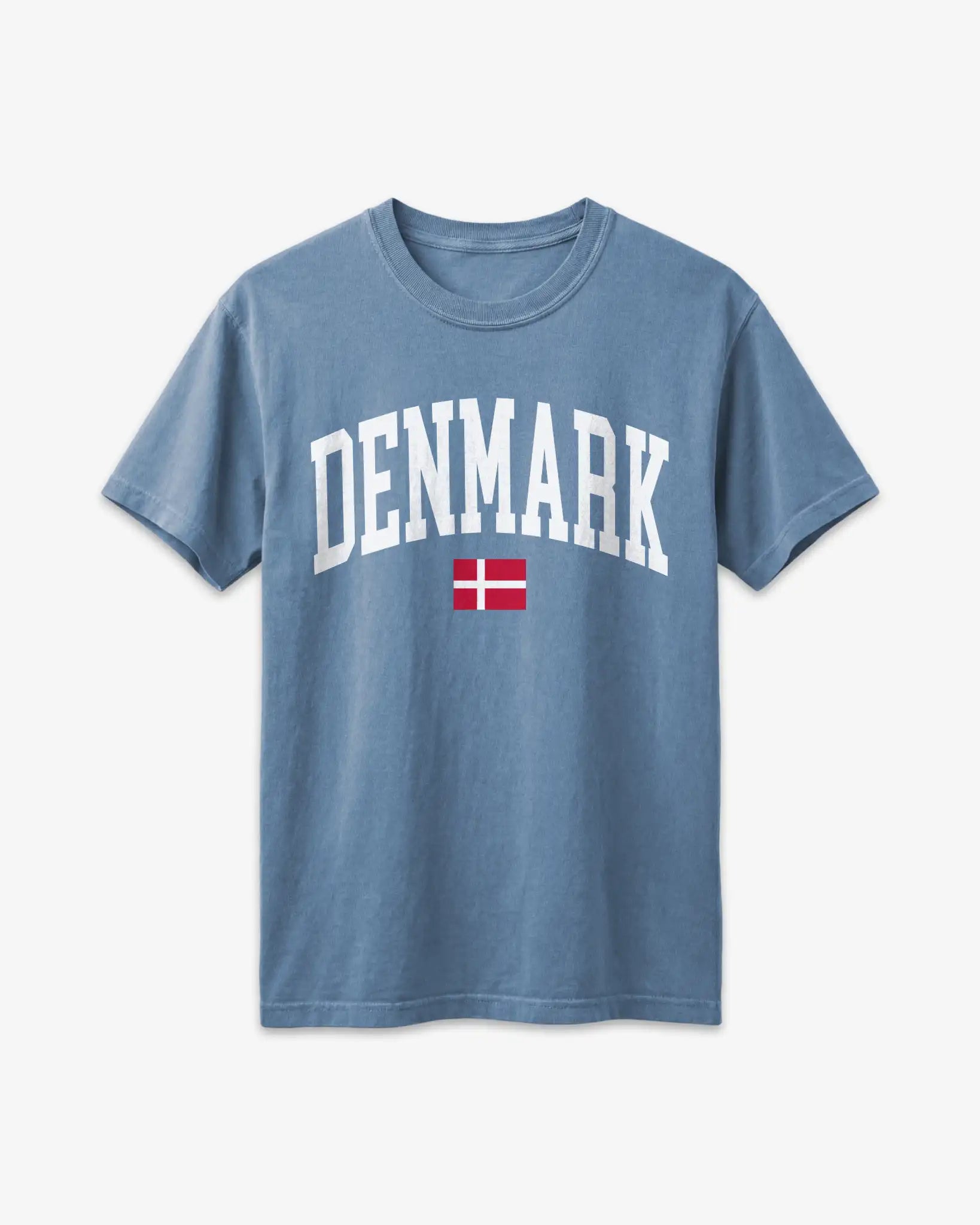 Denmark Collegiate Flag T-Shirt