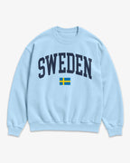Sweden Collegiate Flag Sweatshirt