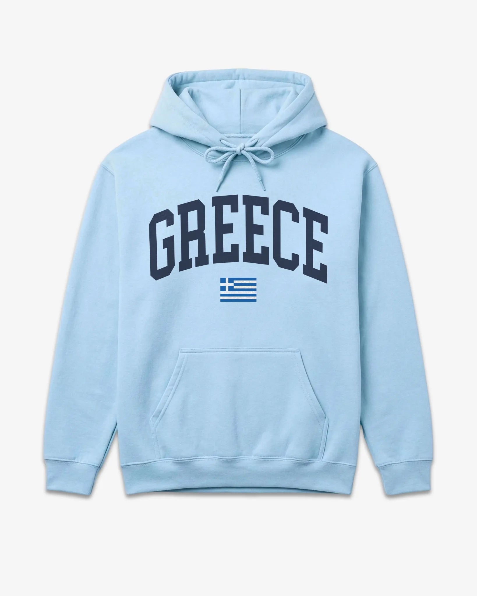 Greece Collegiate Flag Hoodie