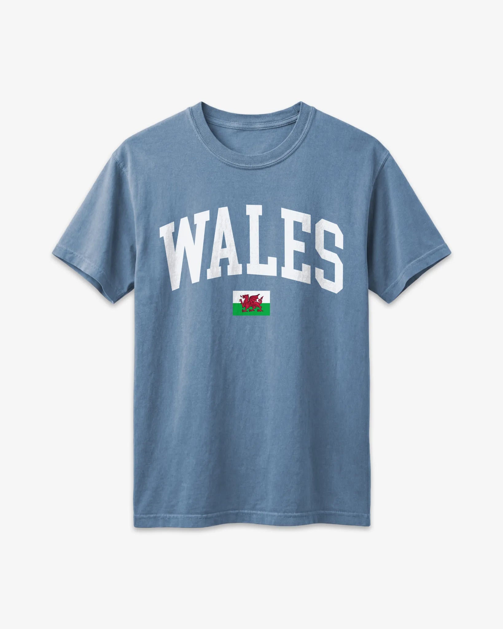 Wales Collegiate Flag T-Shirt