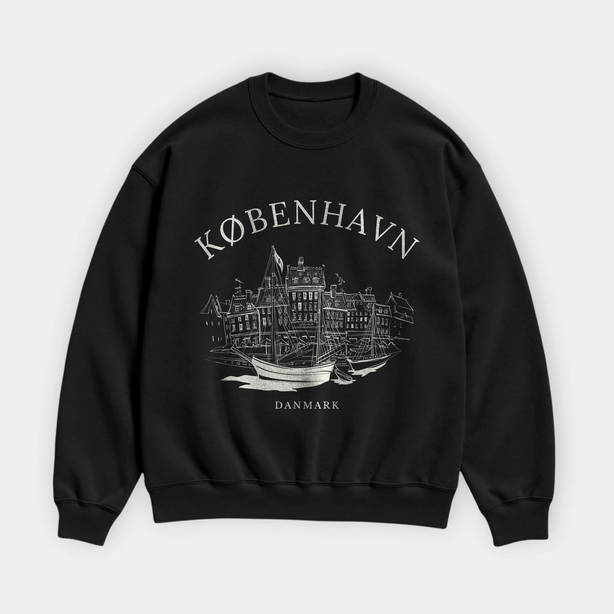 Copenhagen Vintage Sketch Sweatshirt