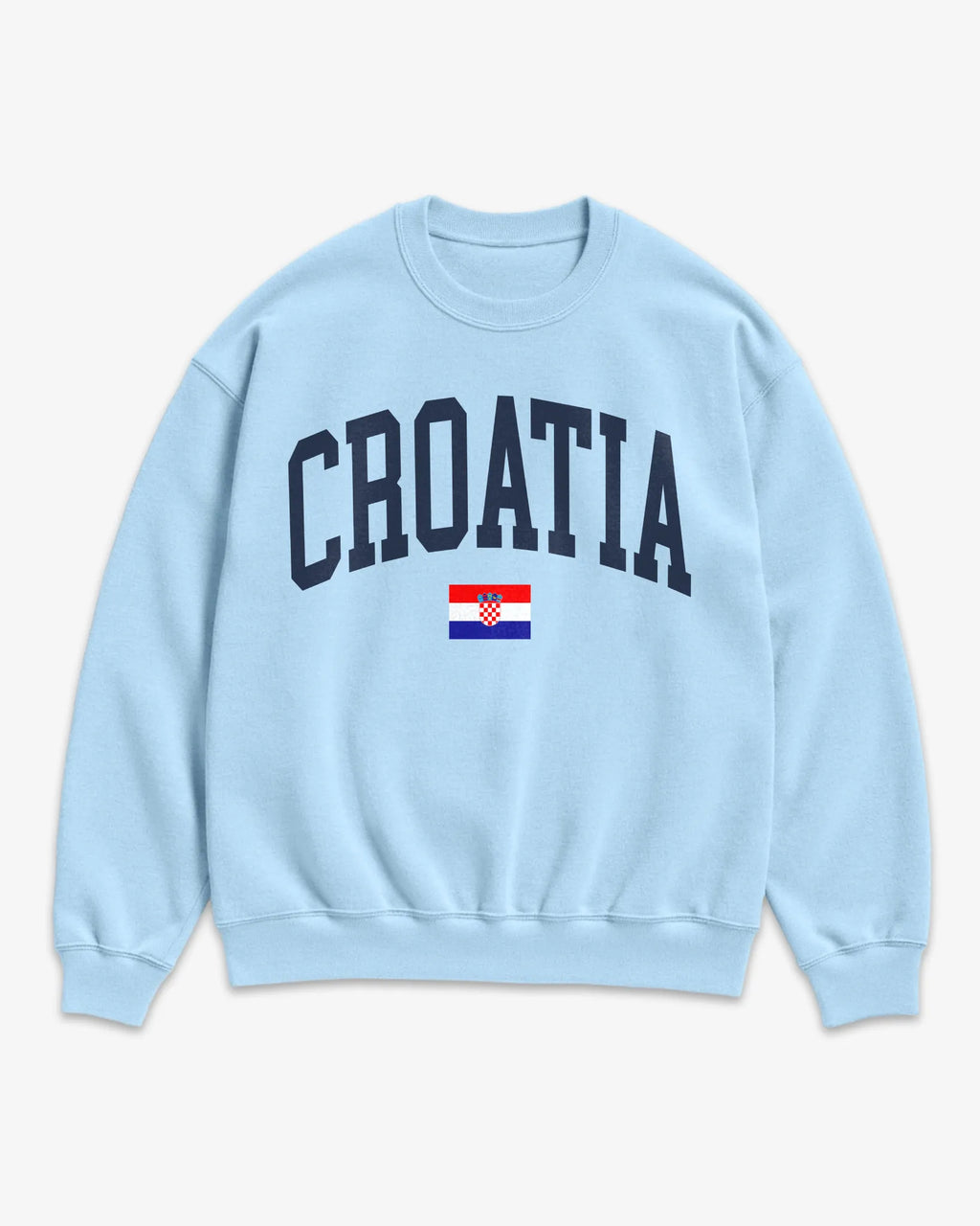 Croatia Collegiate Flag Sweatshirt