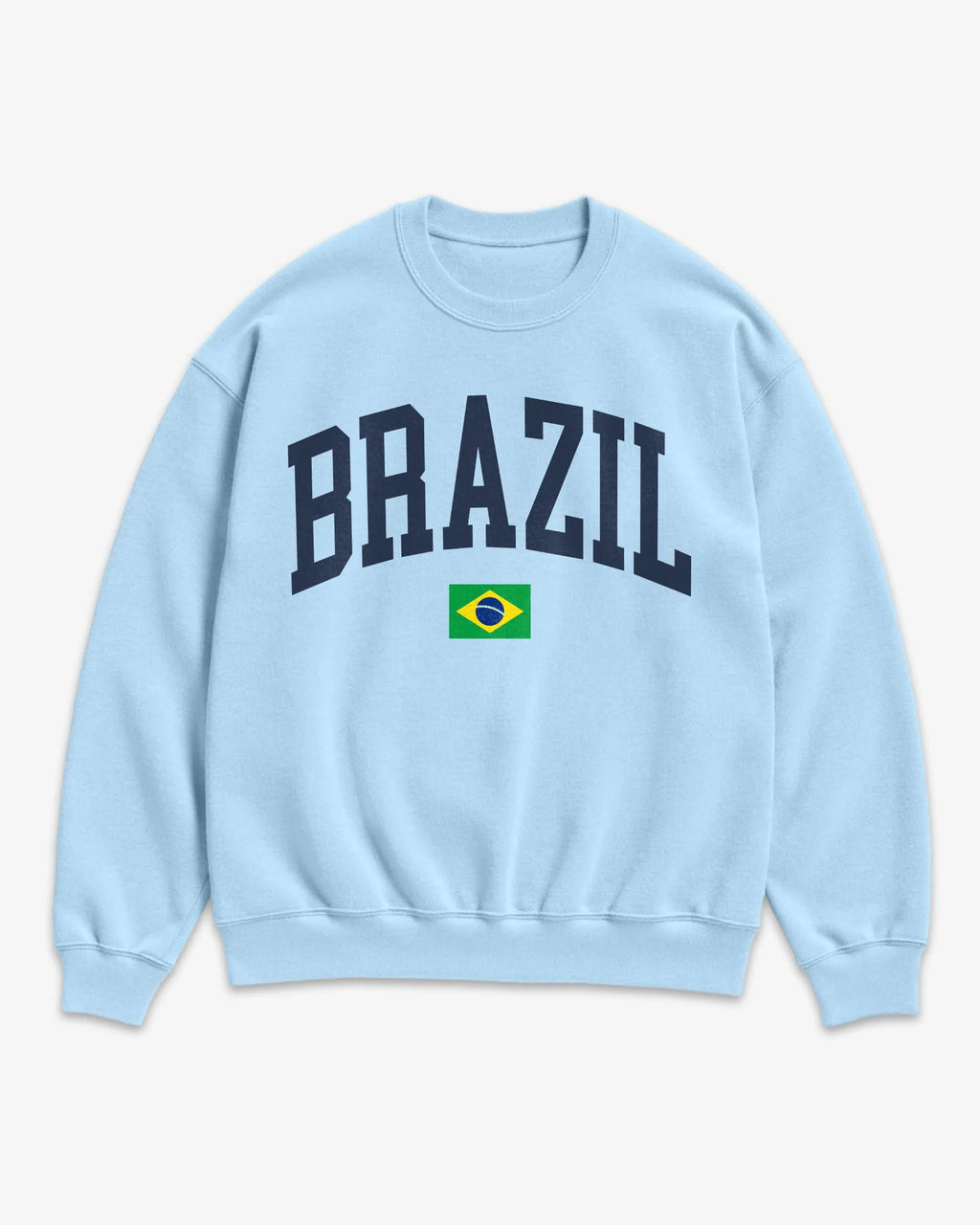Brazil Collegiate Flag Sweatshirt