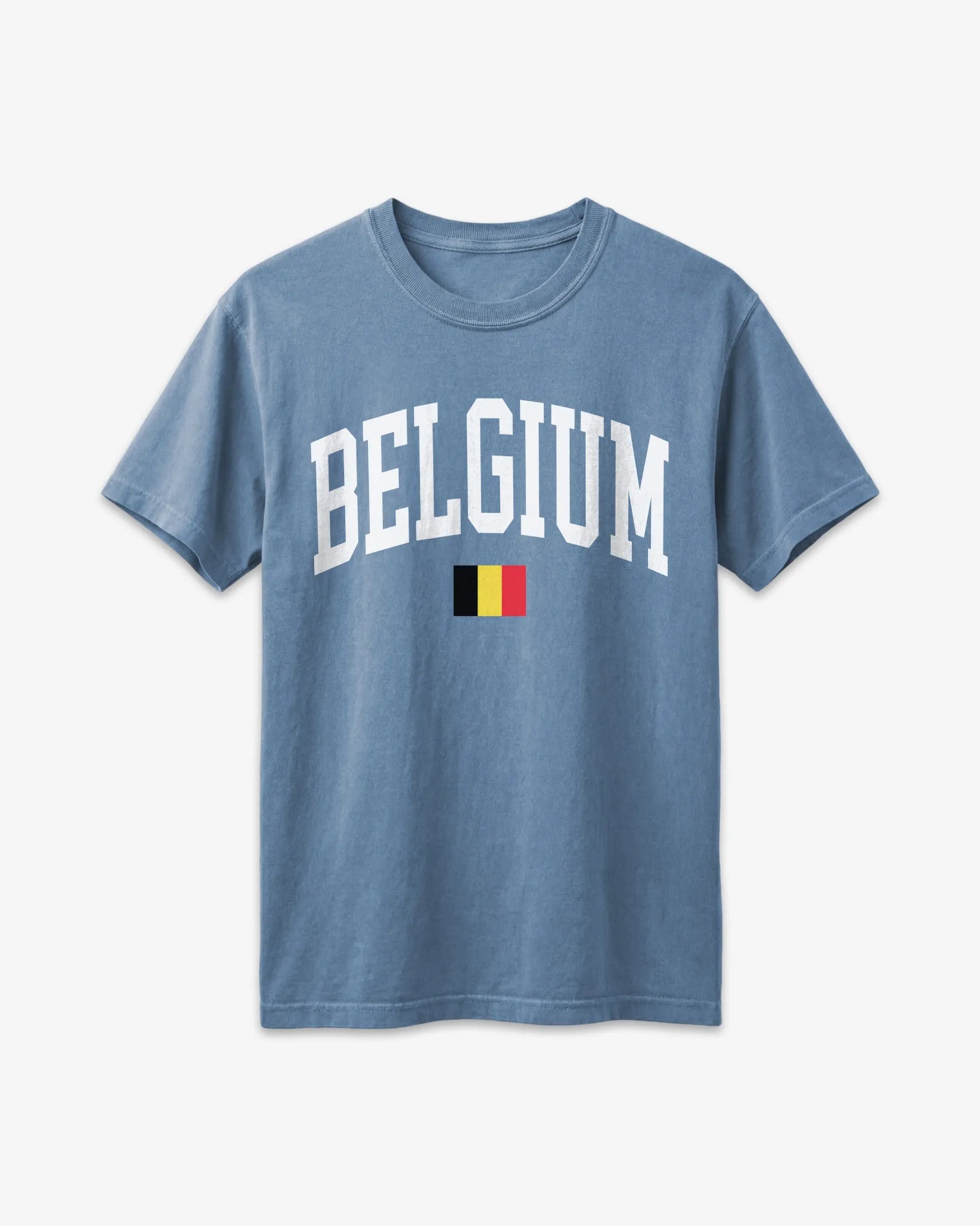 Belgium Collegiate Flag T-Shirt