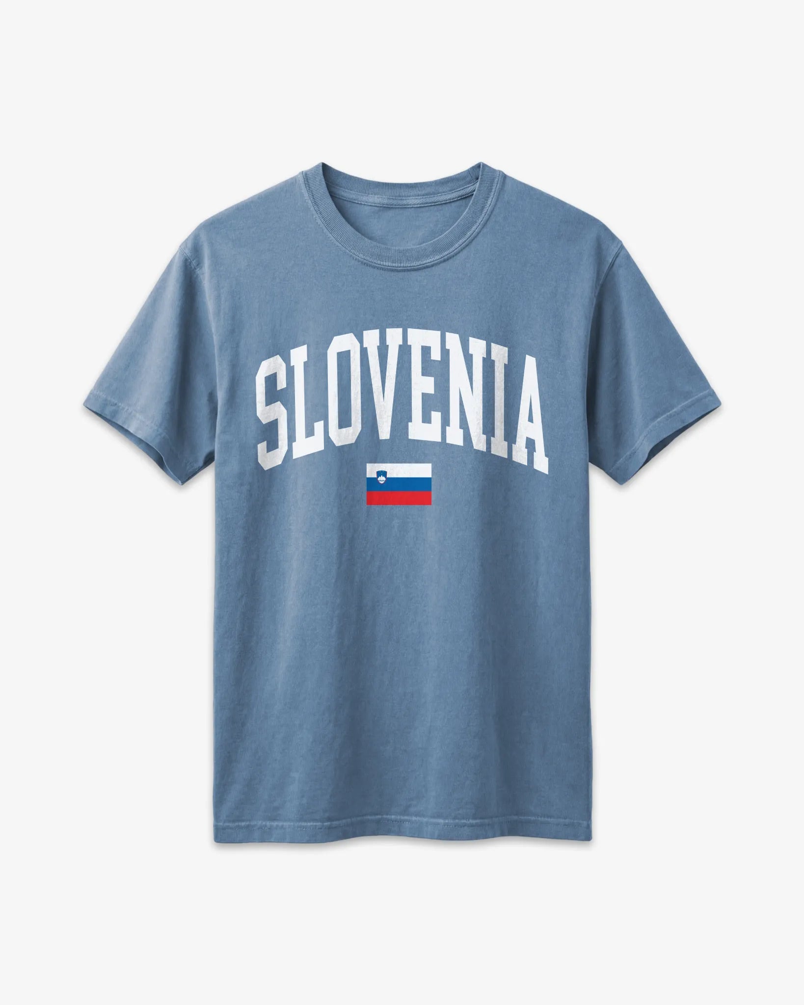 Slovenia Collegiate Flag T-Shirt