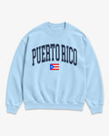 Puerto Rico Collegiate Flag Sweatshirt