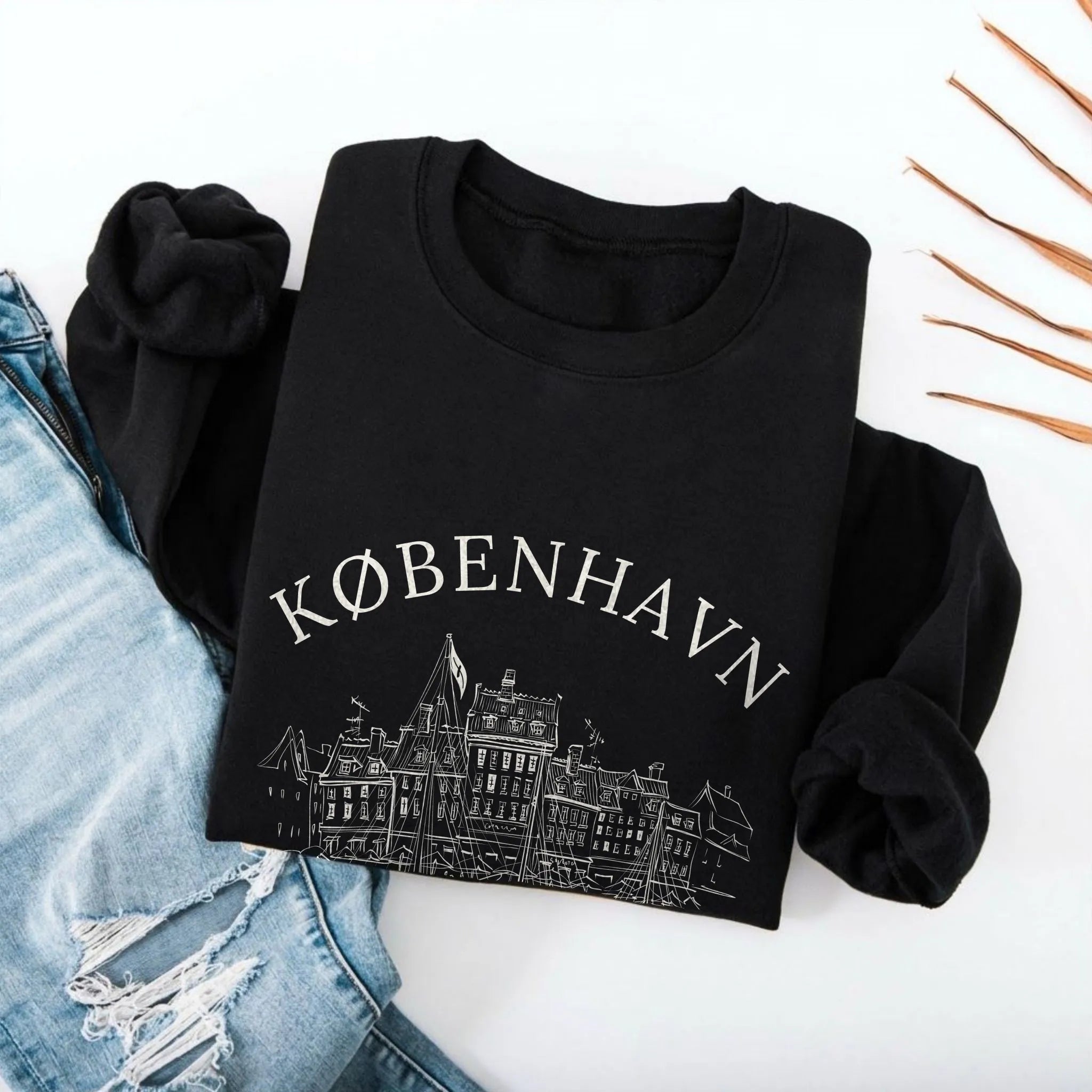 Copenhagen Vintage Sketch Sweatshirt