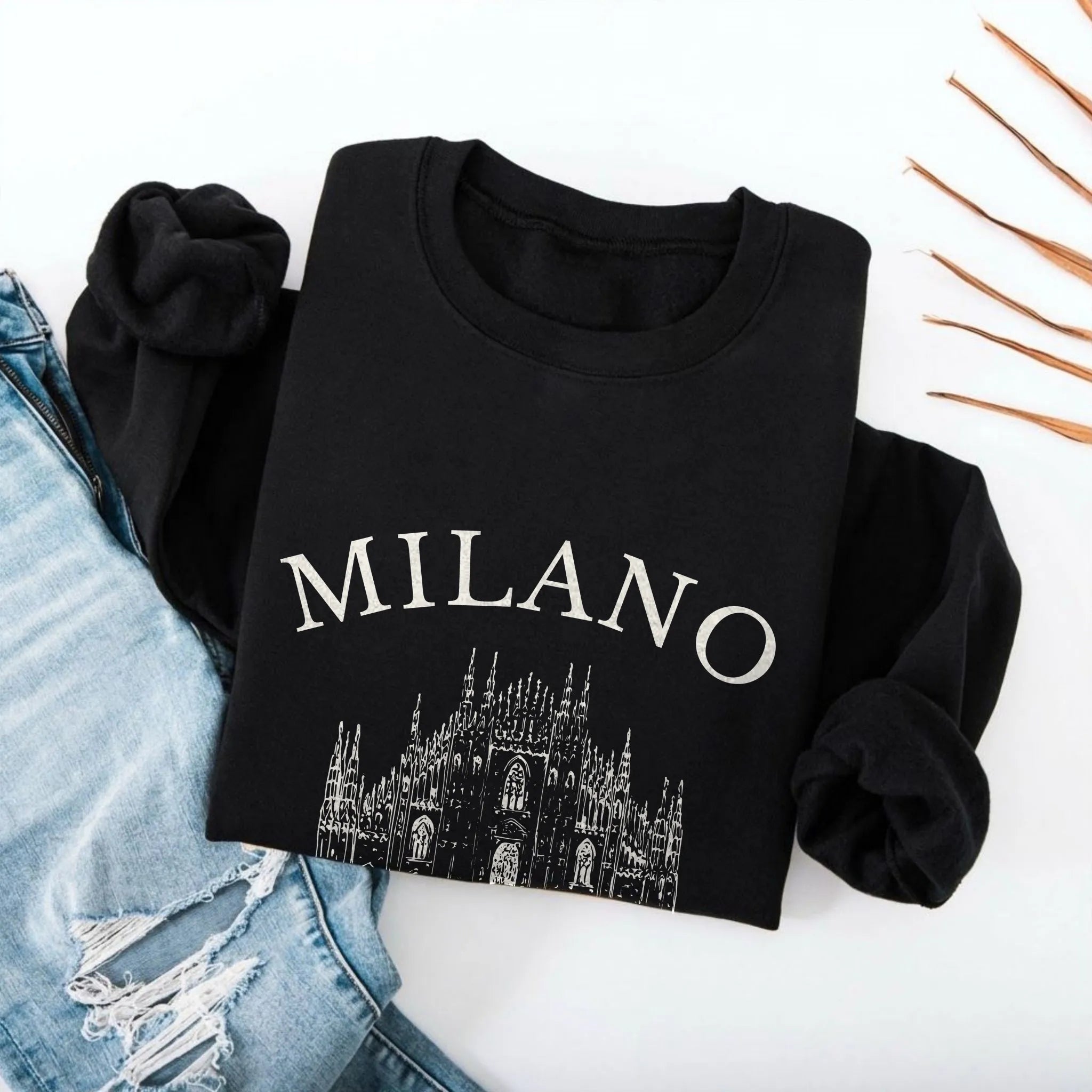 Milano Vintage Sketch Sweatshirt