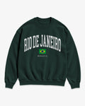 Rio De Janeiro Collegiate Sweatshirt