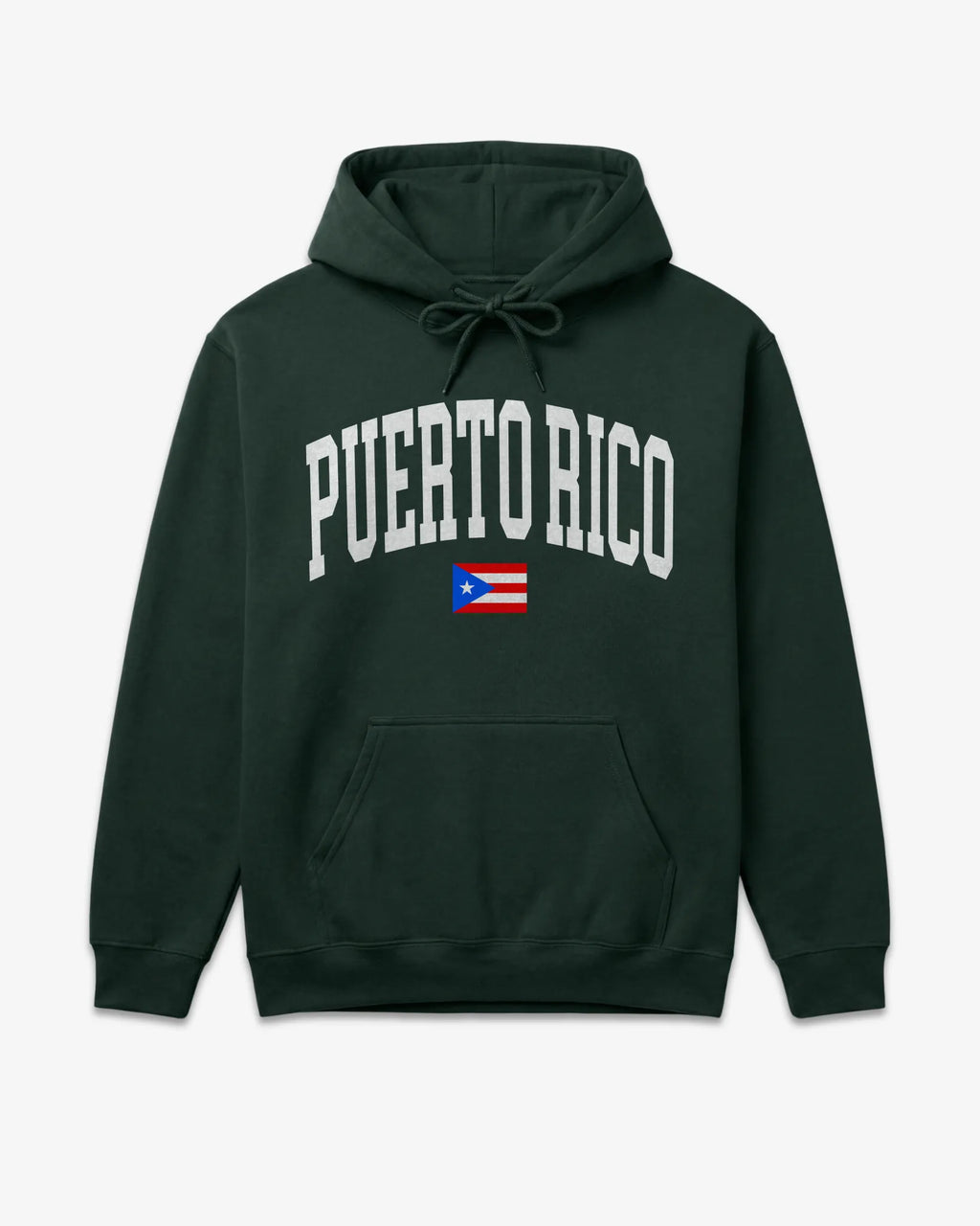Puerto Rico Collegiate Flag Hoodie