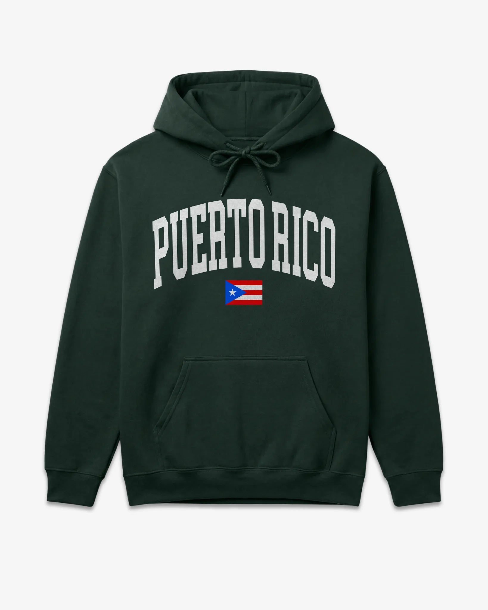 Puerto Rico Collegiate Flag Hoodie