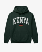 Kenya Collegiate Flag Hoodie