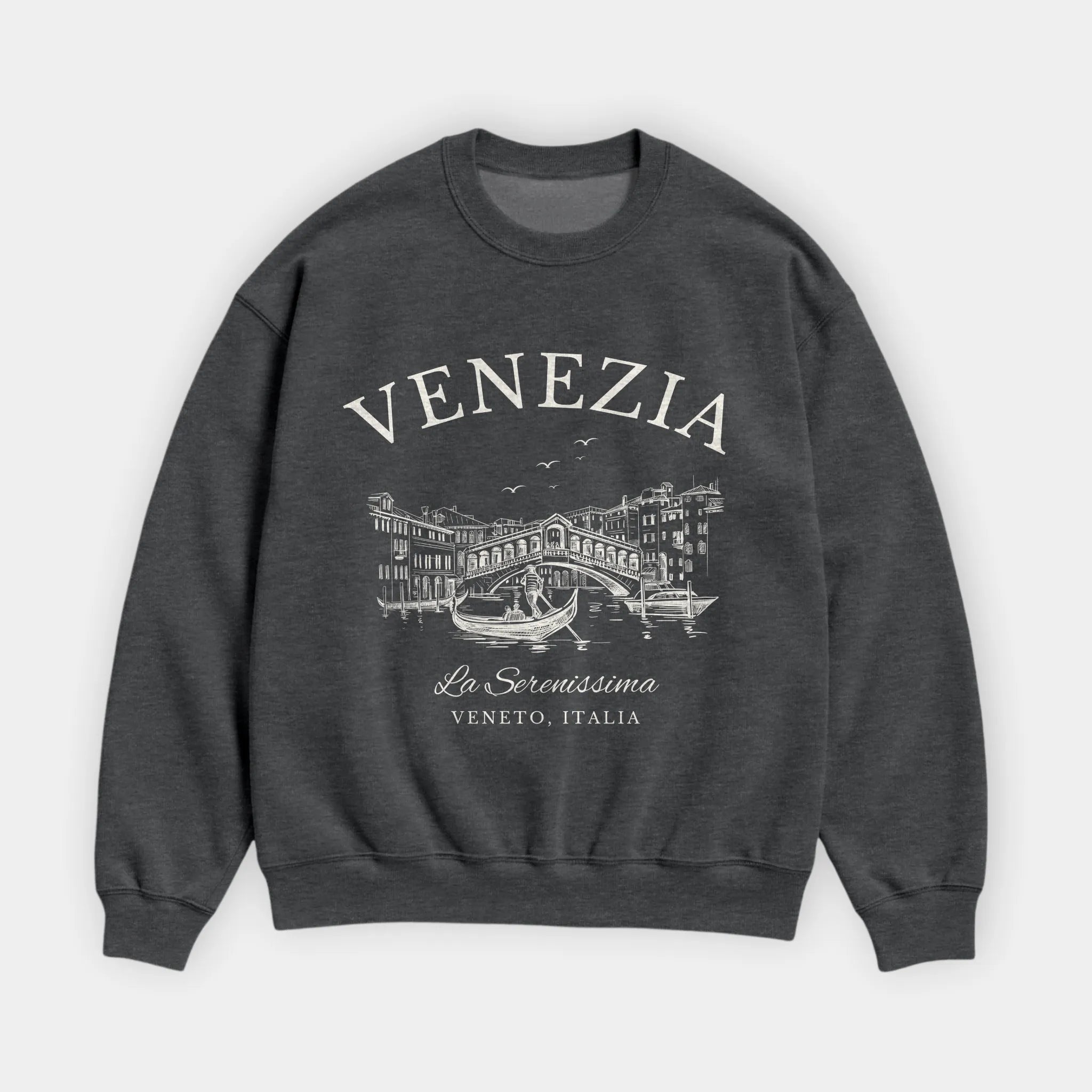 Venice Vintage Sketch Sweatshirt