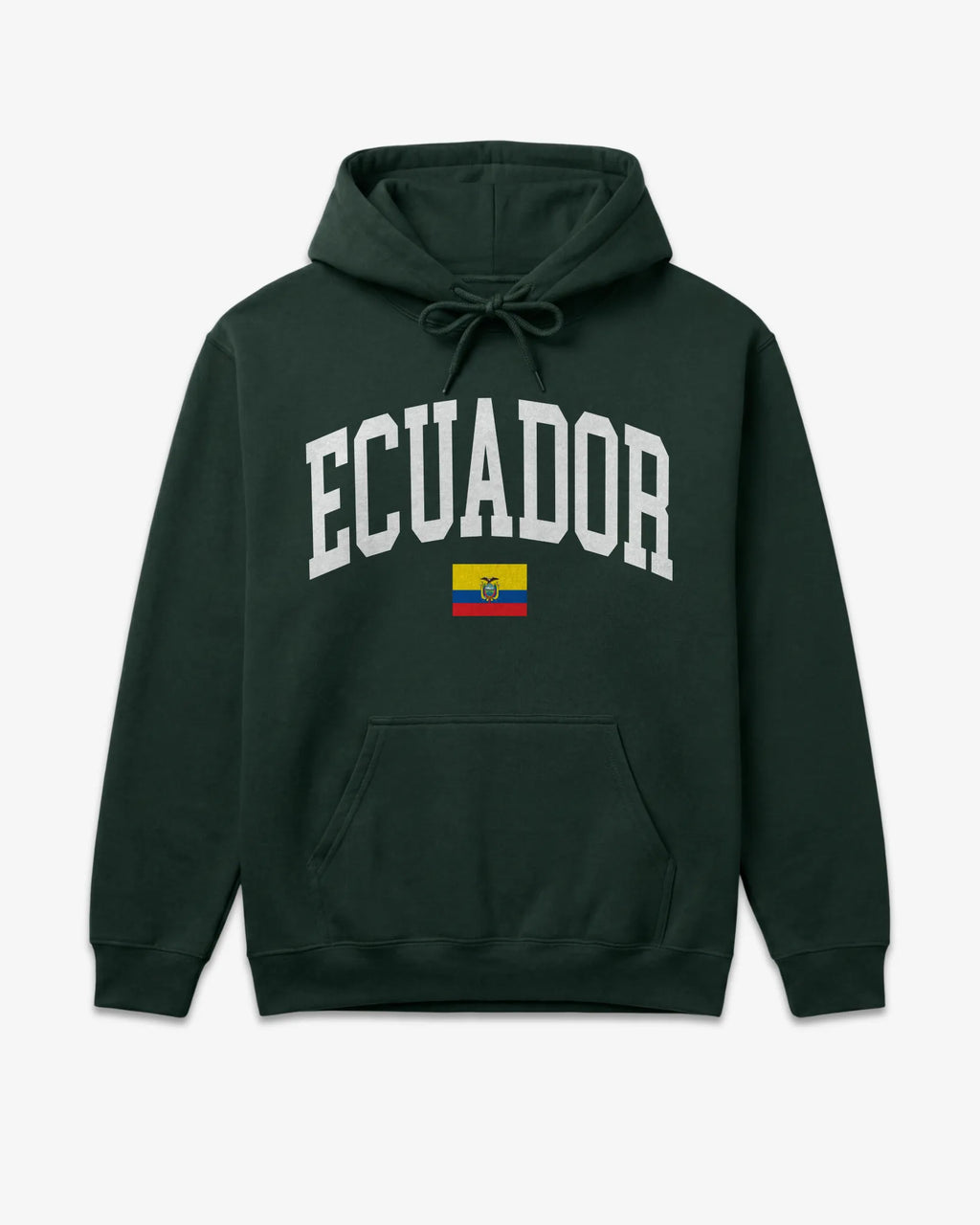Ecuador Collegiate Flag Hoodie