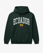 Ecuador Collegiate Flag Hoodie