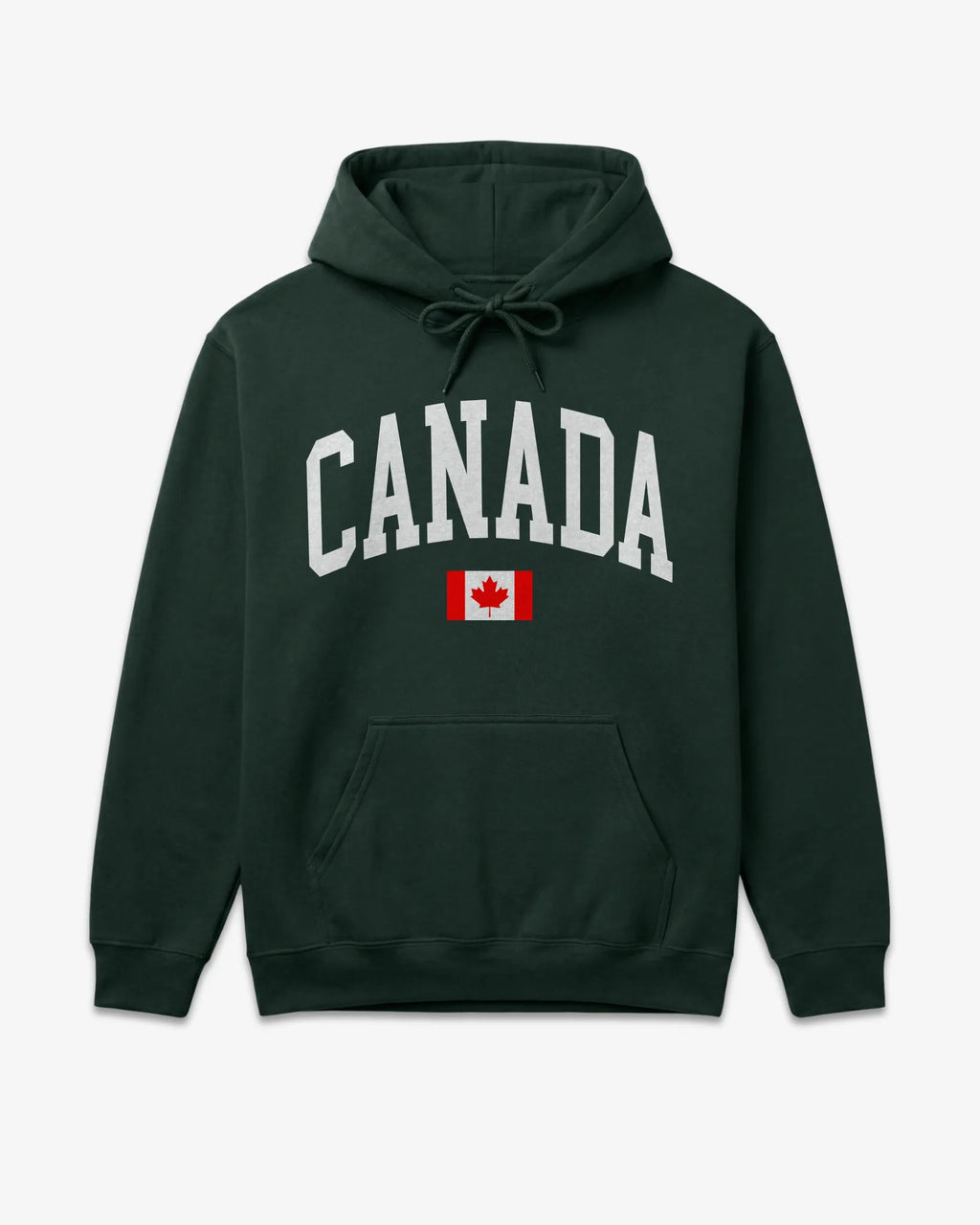 Canada Collegiate Flag Hoodie