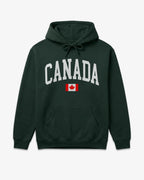 Canada Collegiate Flag Hoodie