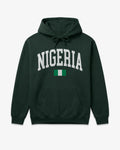 Nigeria Collegiate Flag Hoodie