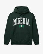 Nigeria Collegiate Flag Hoodie
