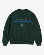 Ukraine Flagline Sweatshirt