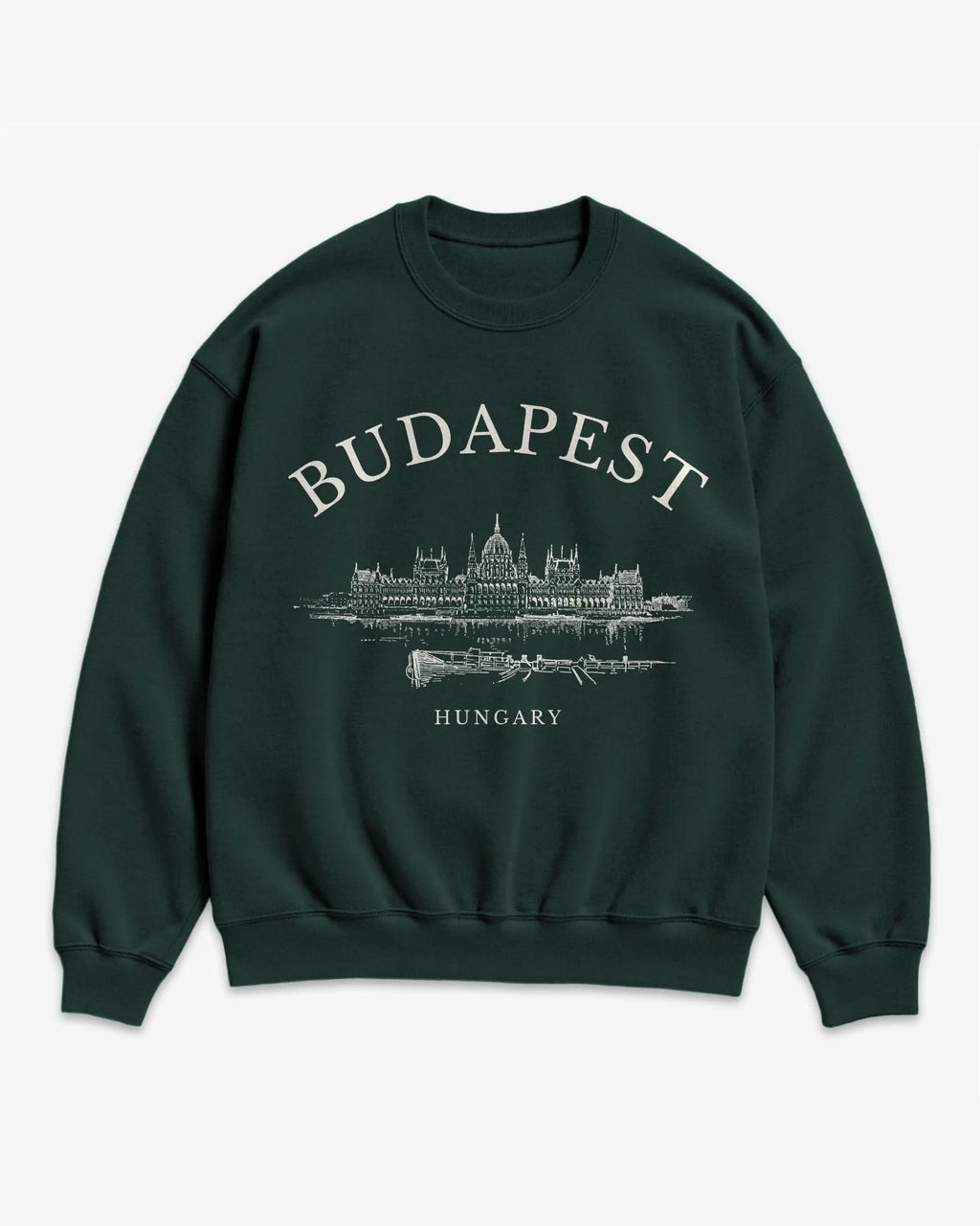 Budapest Vintage Sketch Sweatshirt