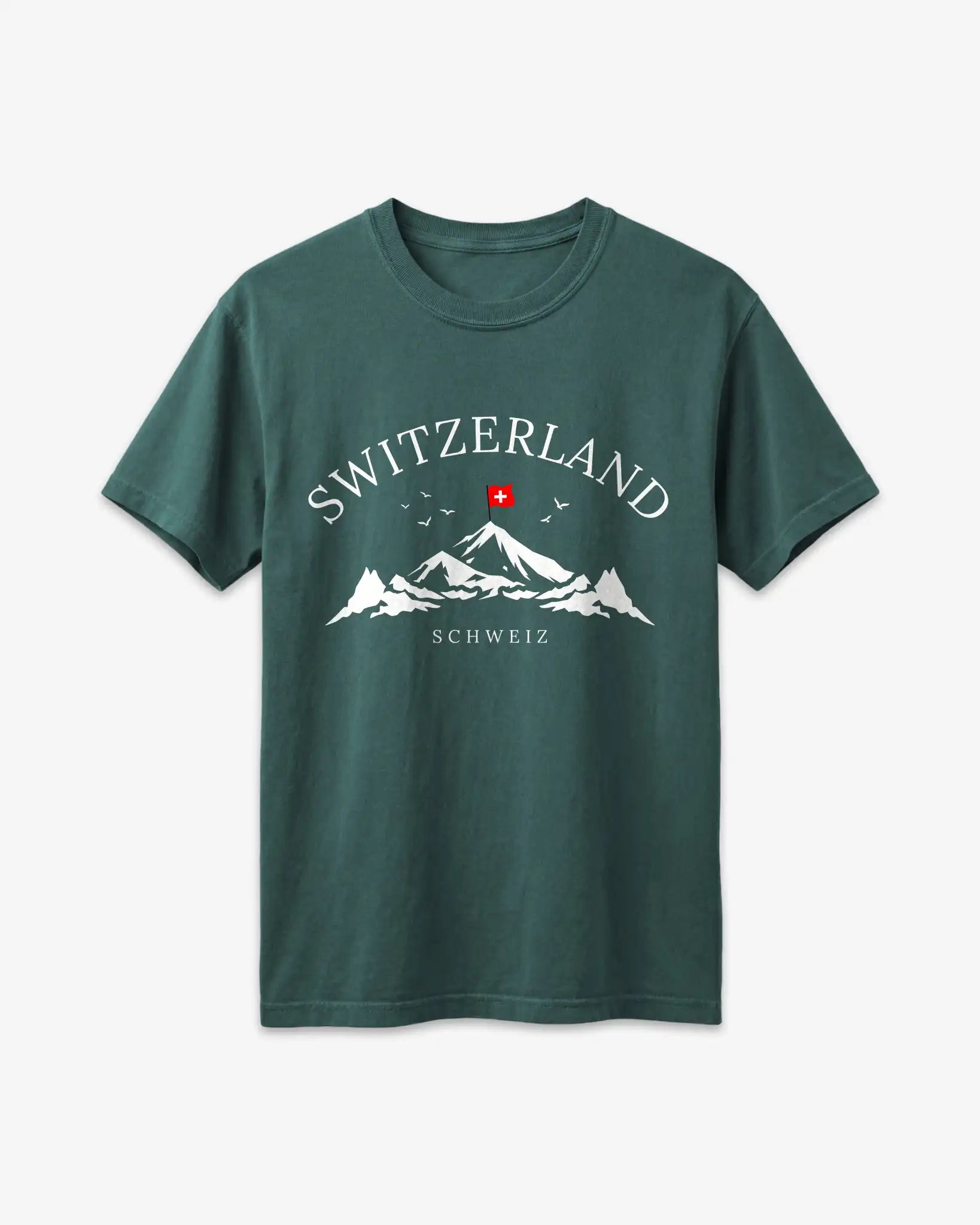 Switzerland Mountain Vista T-Shirt