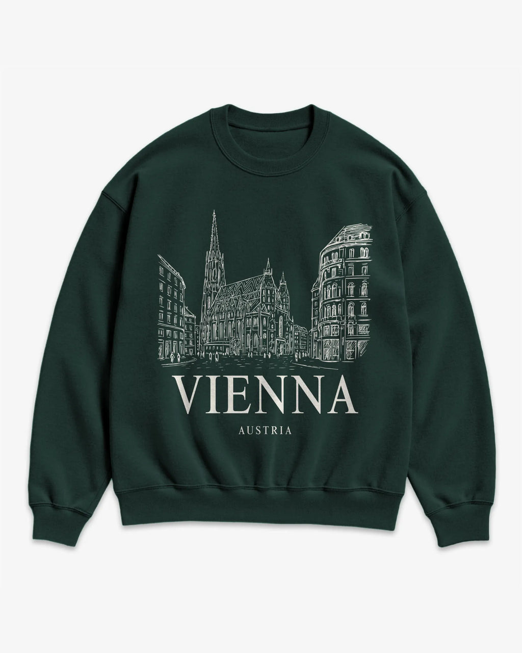 Vienna Vintage Sketch Sweatshirt