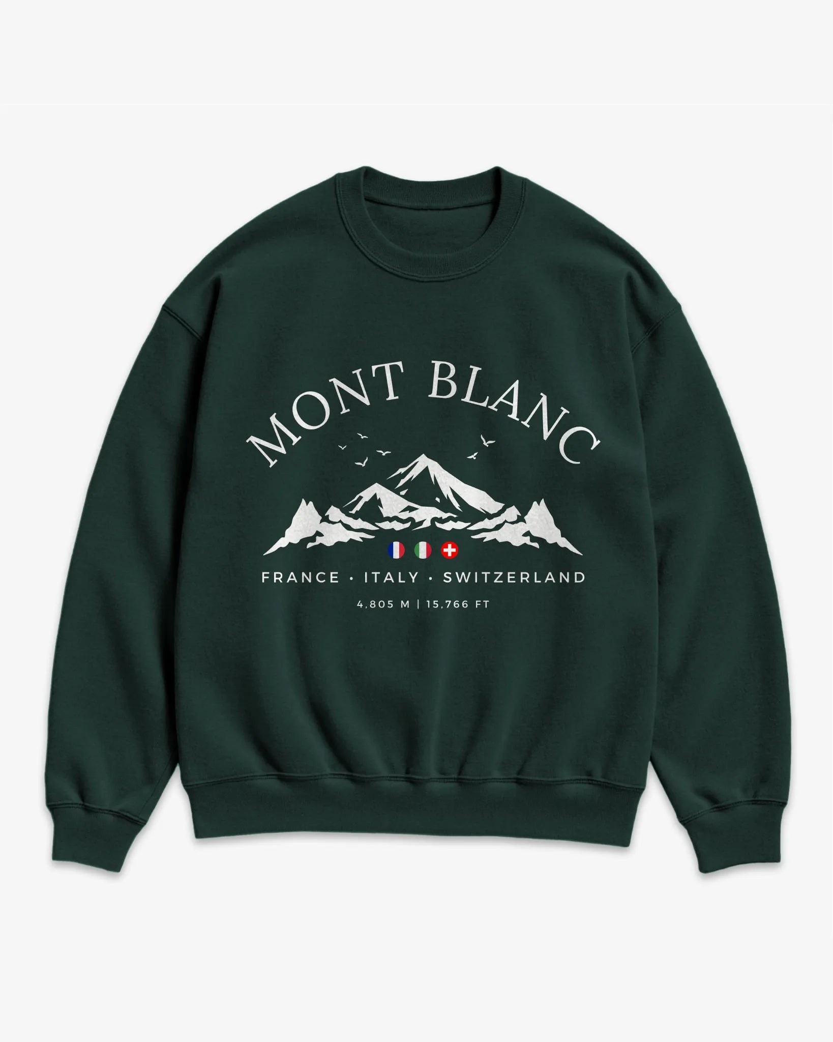 Mont Blanc Alps Sweatshirt