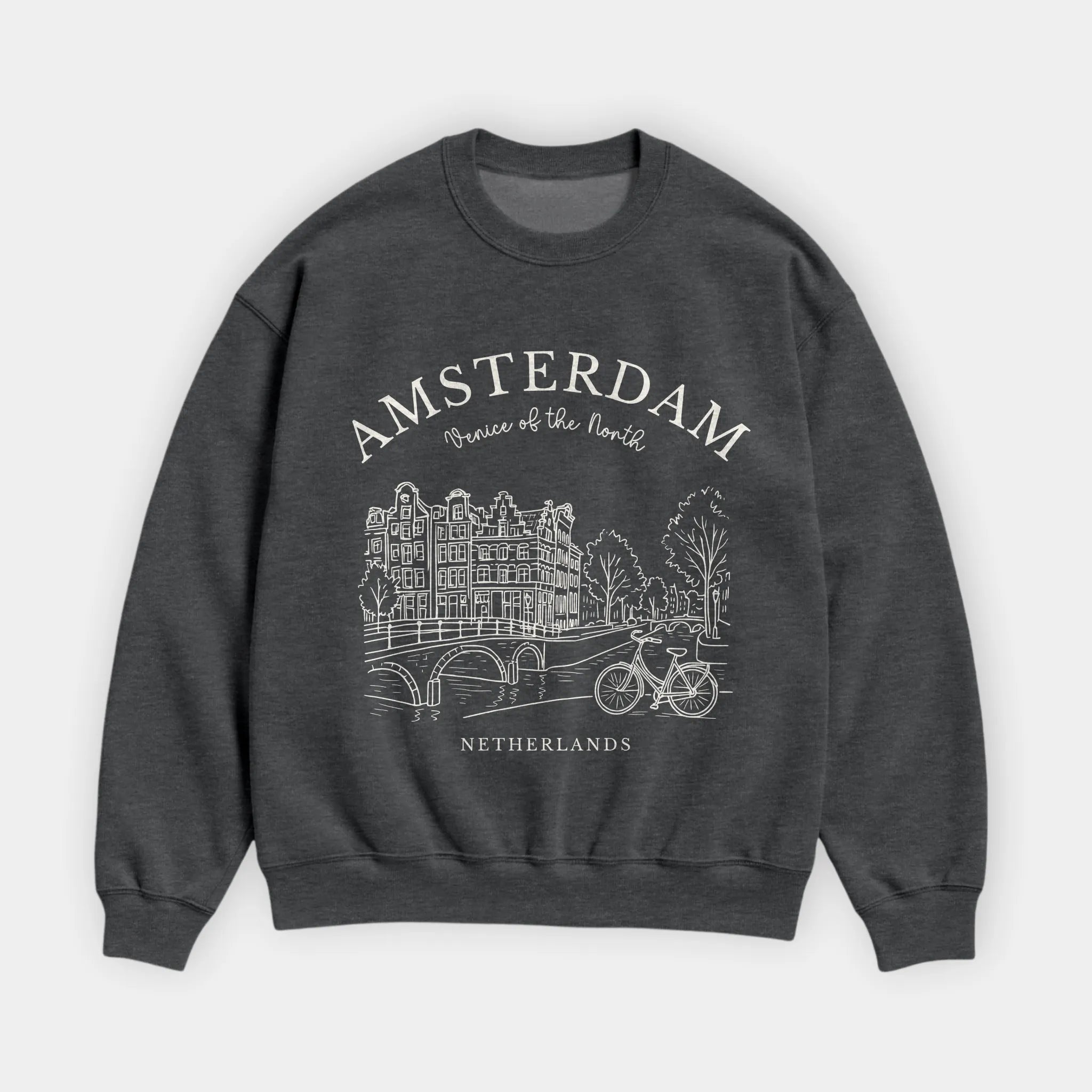 Amsterdam Vintage Sketch Sweatshirt