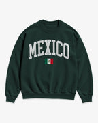 Mexico Collegiate Flag Sweatshirt
