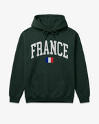 France Collegiate Flag Hoodie
