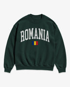 Romania Collegiate Flag Sweatshirt