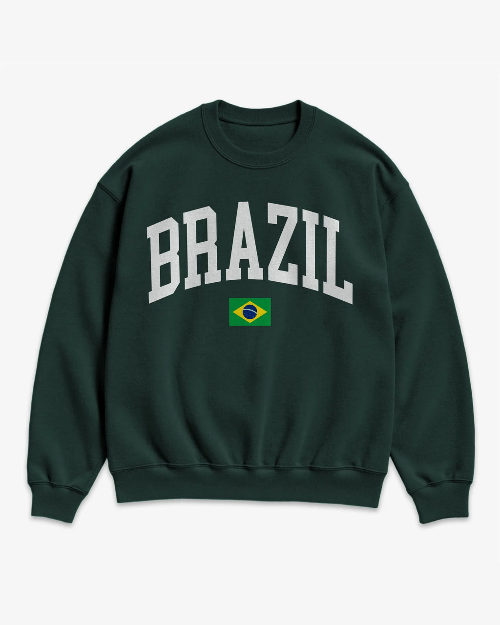 Brazil Collegiate Flag Sweatshirt
