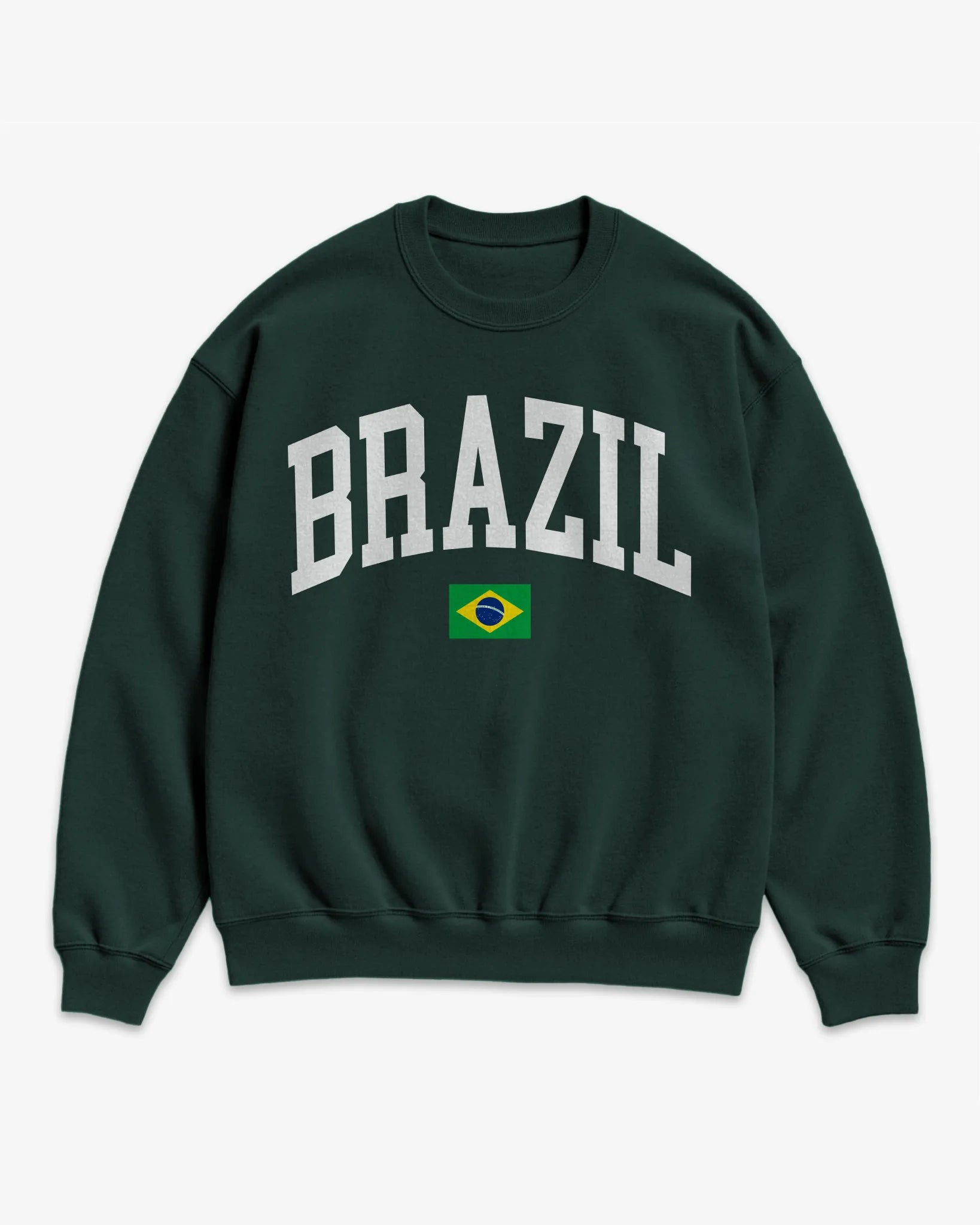Brazil Collegiate Flag Sweatshirt