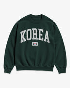 Korea Collegiate Flag Sweatshirt