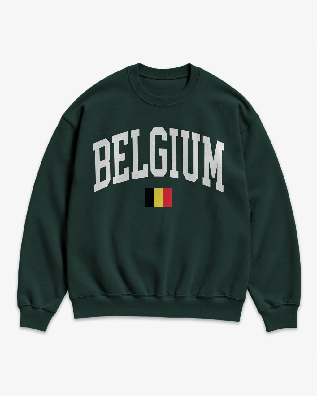 Belgium Collegiate Flag Sweatshirt