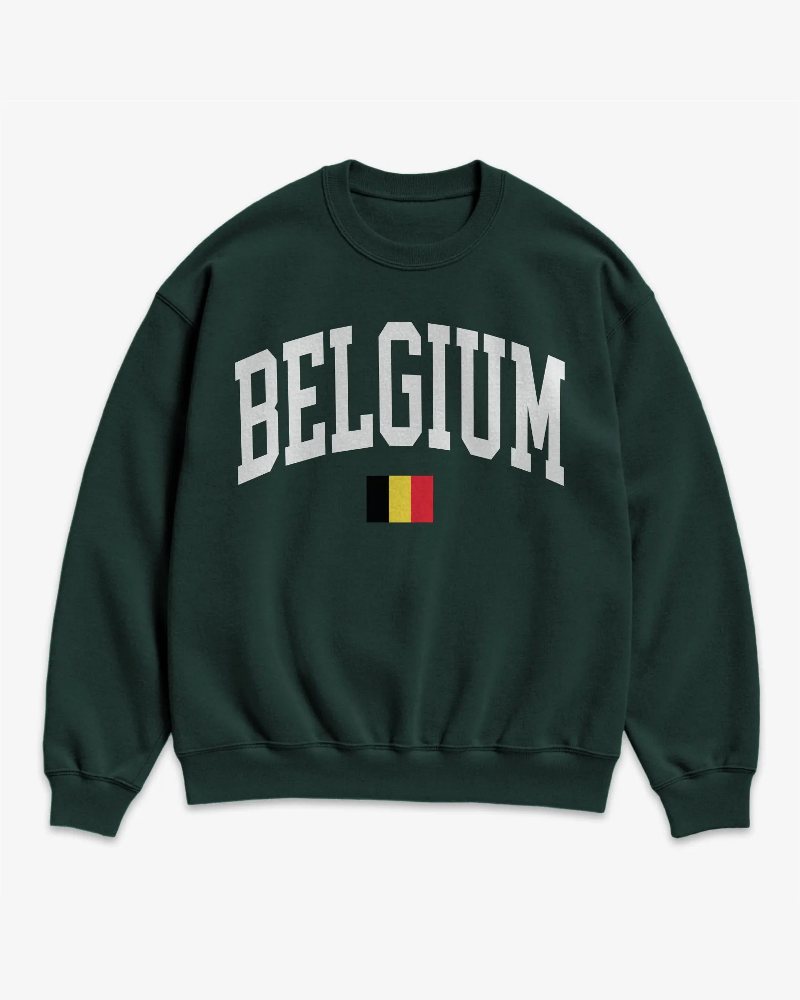 Belgium Collegiate Flag Sweatshirt
