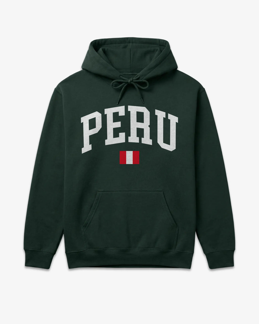 Peru Collegiate Flag Hoodie