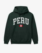 Peru Collegiate Flag Hoodie