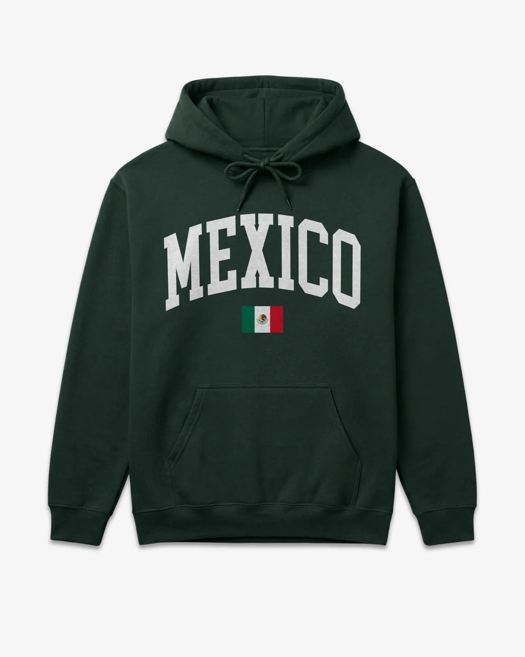 Mexico Collegiate Flag Hoodie