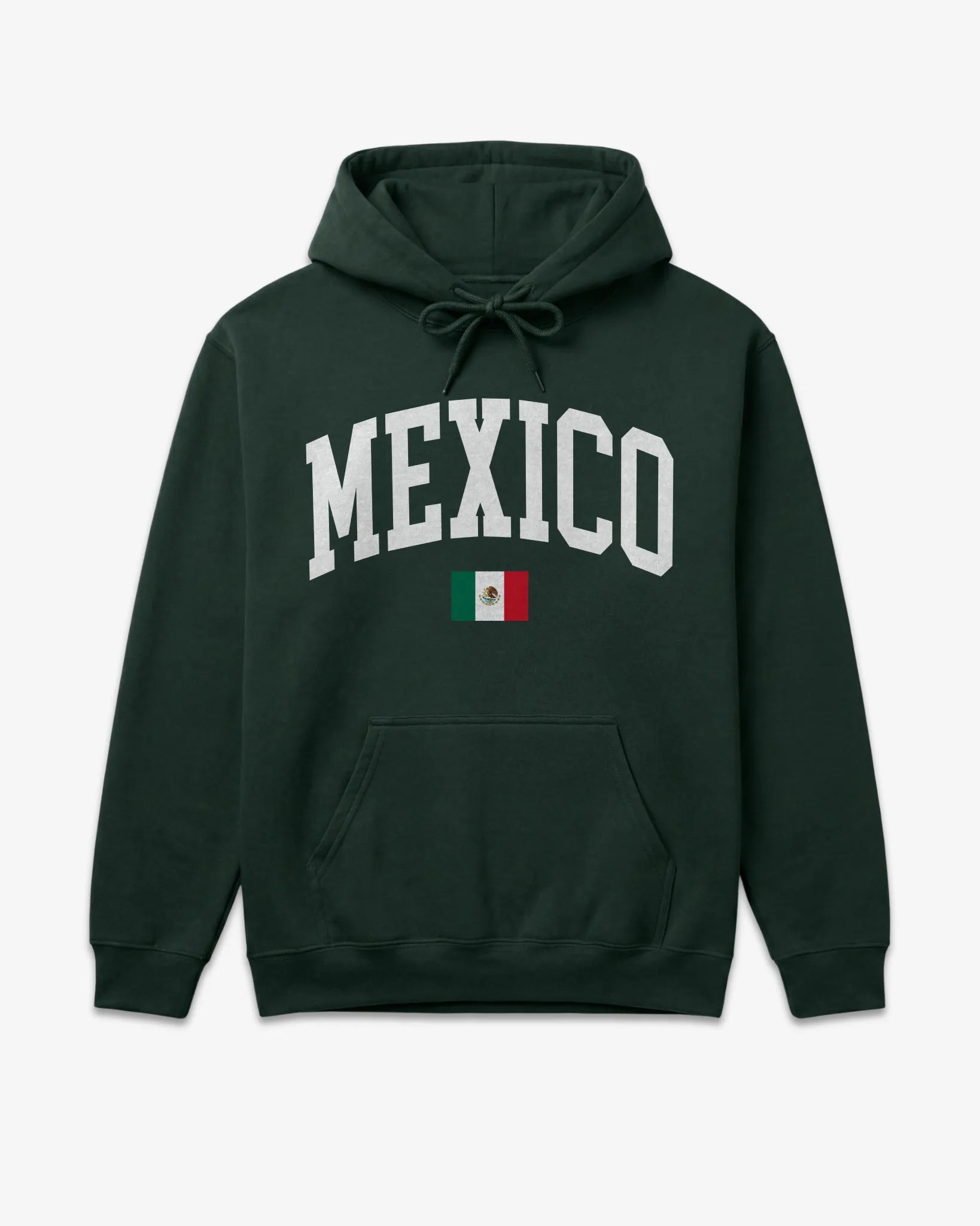 Mexico Collegiate Flag Hoodie